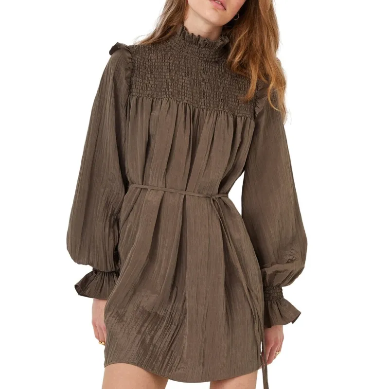 French Connection Women's Long Sleeve Dress Brown sold by Zulily