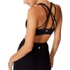 COTTON ON Women's Strappy Sports Crop Bra Black Size Small - S sold by Zulily