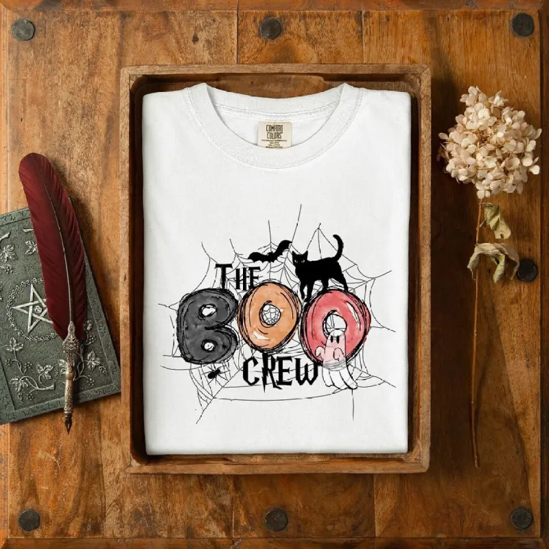 The Boo Crew Colorful Garment Dyed Tee sold by Zulily