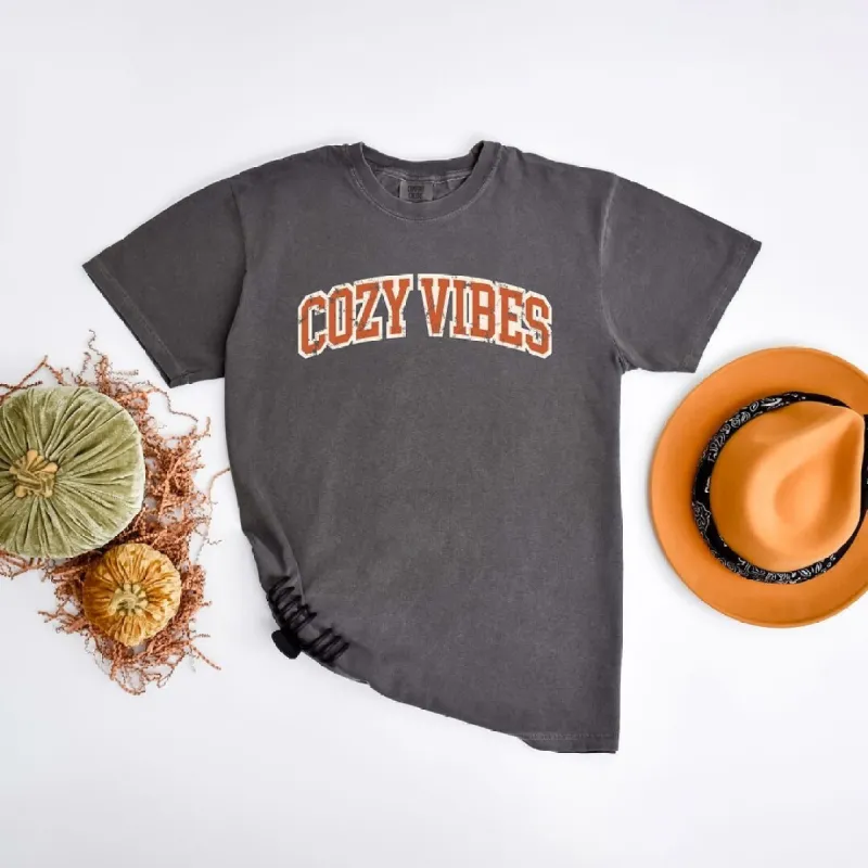 Varstiy Cozy Vibes Garment Dyed Tee sold by Zulily