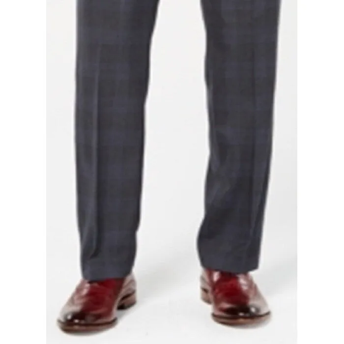 Sean John Men's Classic Fit Stretch Plaid Suit Pants Gray Size 30X30 sold by Zulily product image thumbnail 2