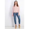 Hippie Rose Junior's Cozy Funnel-Neck Pullover Pink Size X-Large sold by Zulily