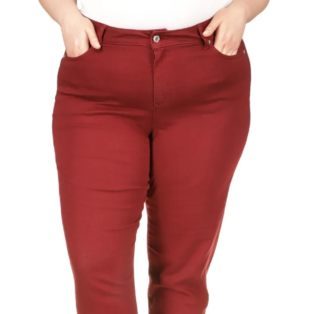 Michael Kors Women's Selma Skinny Jeans Red sold by Zulily product image thumbnail 2