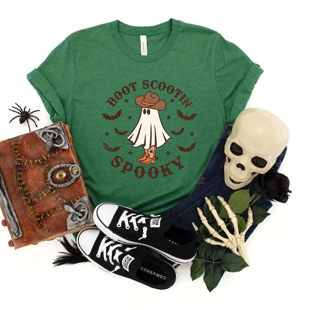 Boot Scootin' Spooky Short Sleeve Tee sold by Zulily