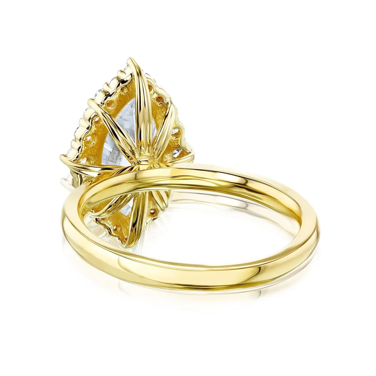 Annello by Kobelli 14k Gold Forever One Margaux Engagement Ring (DEF/VS, DEF/VS) sold by Zulily product image thumbnail 4