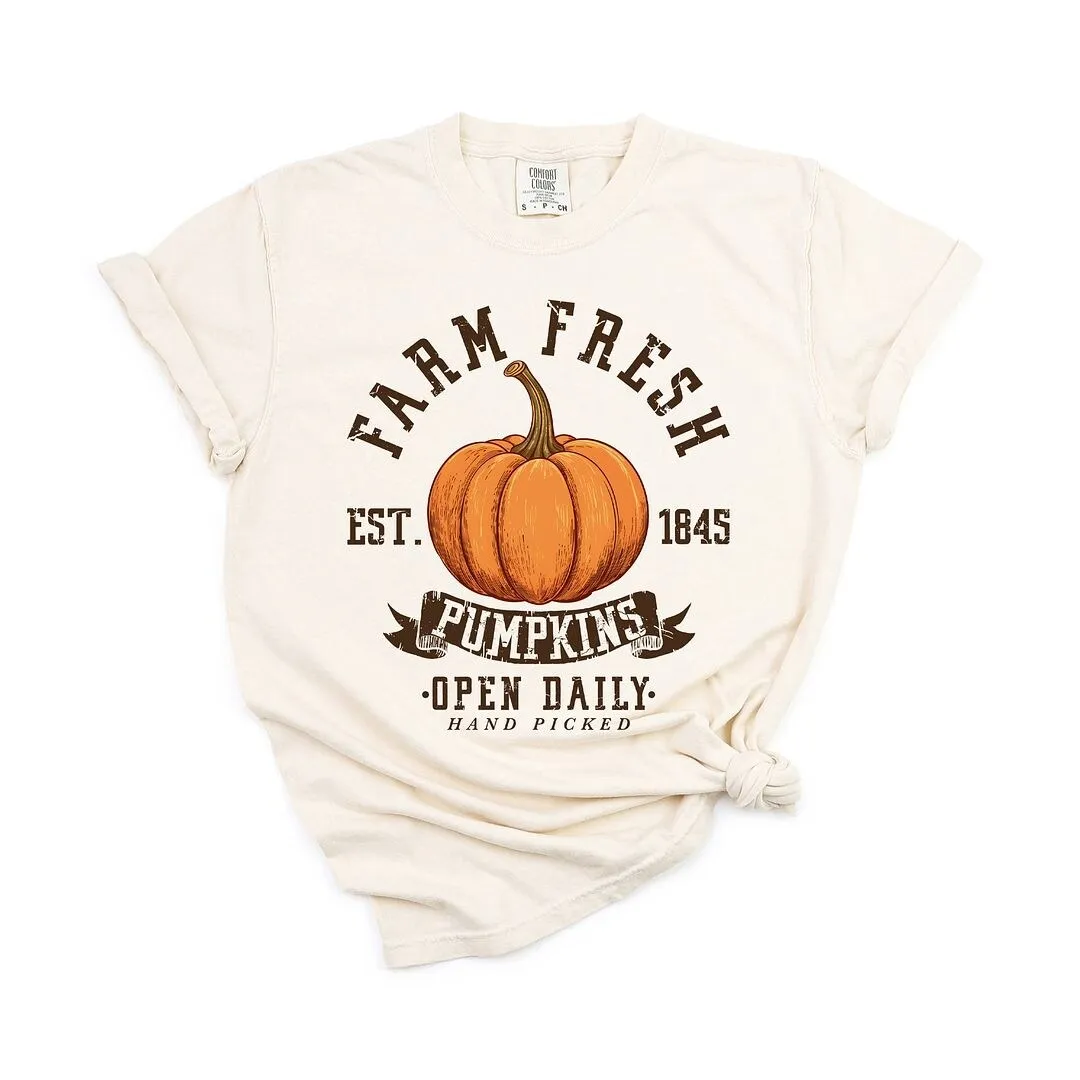 Farm Fresh Open Daily Garment Dyed Tee sold by Zulily product image thumbnail 2