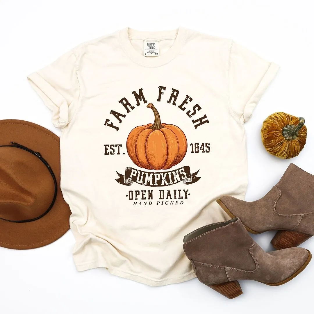 Farm Fresh Open Daily Garment Dyed Tee sold by Zulily