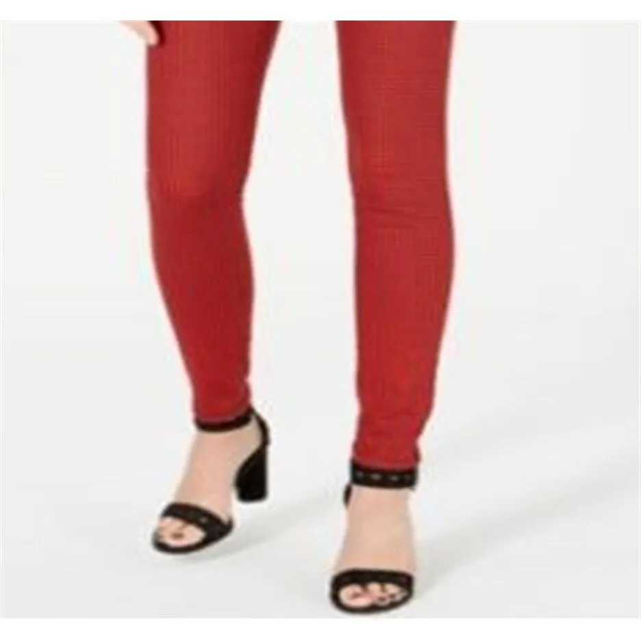 Juicy Couture Women's Printed High Rise Skinny Jeans Red Size 24 sold by Zulily product image thumbnail 3