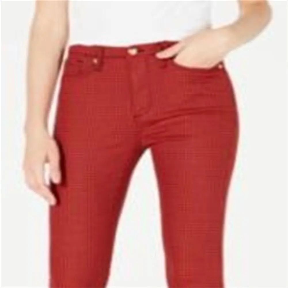 Juicy Couture Women's Printed High Rise Skinny Jeans Red Size 24 sold by Zulily product image thumbnail 2
