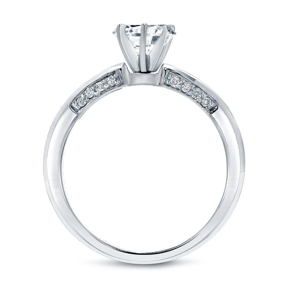 Auriya 14k Gold 1/2ctw Round Diamond Engagement Ring (H-I, I1-I2) sold by Zulily product image thumbnail 3