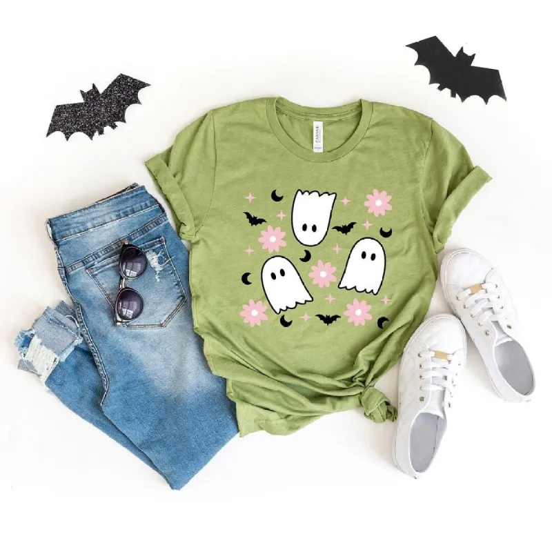 Ghost Flowers Short Sleeve Tee sold by Zulily