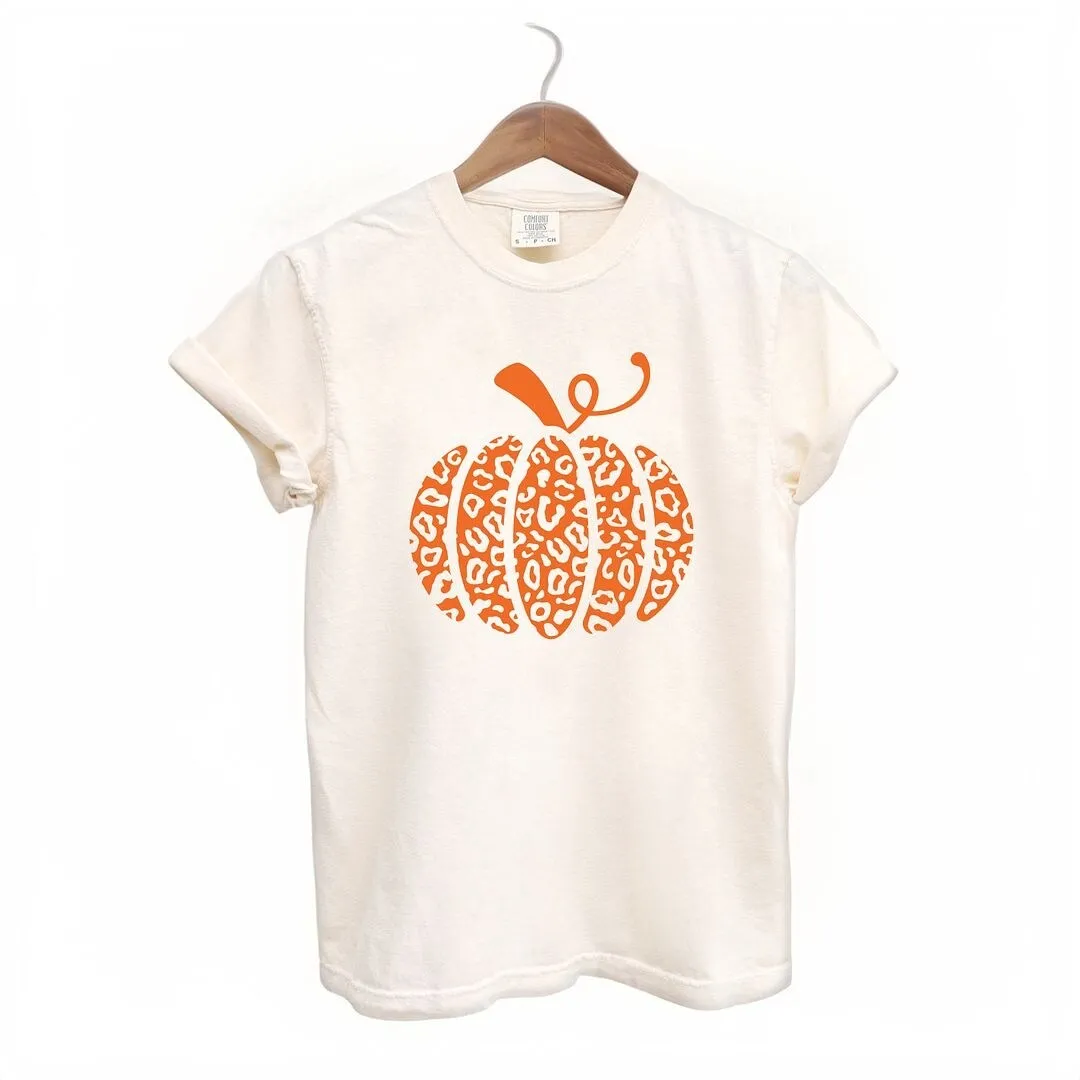 Orange Leopard Pumpkin Garment Dyed Tee sold by Zulily product image thumbnail 2