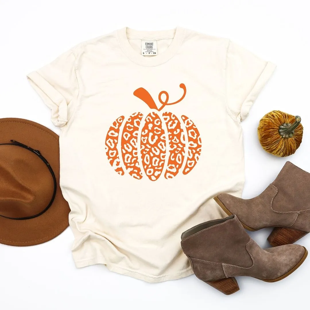 Orange Leopard Pumpkin Garment Dyed Tee sold by Zulily