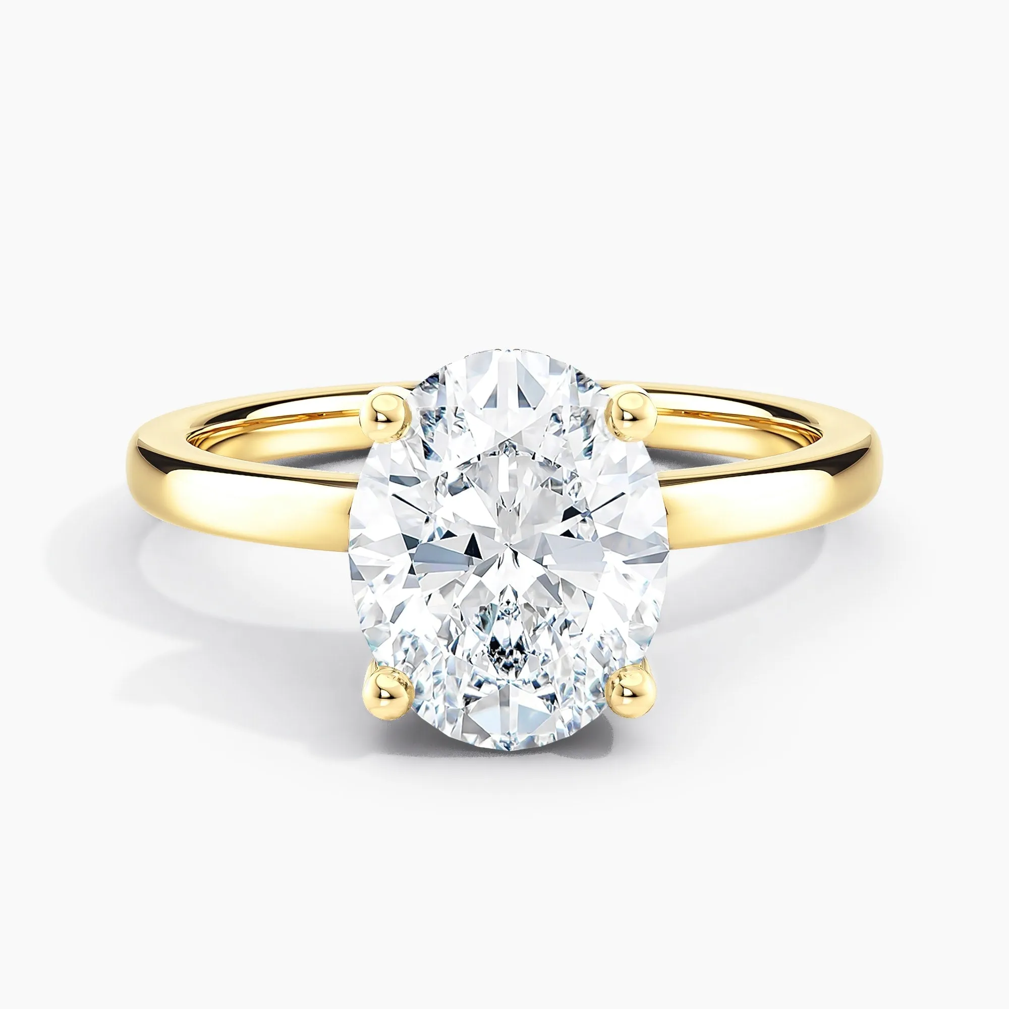 Auriya 14k Gold 2.50ctw Oval Hidden-Halo Lab Grown Diamond Engagement Ring sold by Zulily product image thumbnail 2