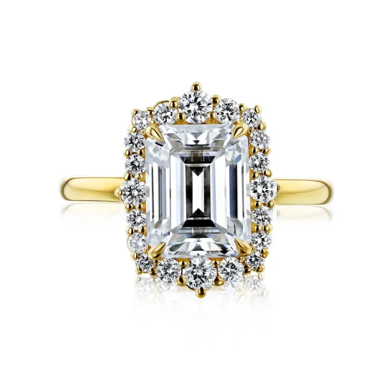 Annello by Kobelli 14k Gold Forever One Elizabeth Engagement Ring (DEF/VS, DEF/VS) sold by Zulily