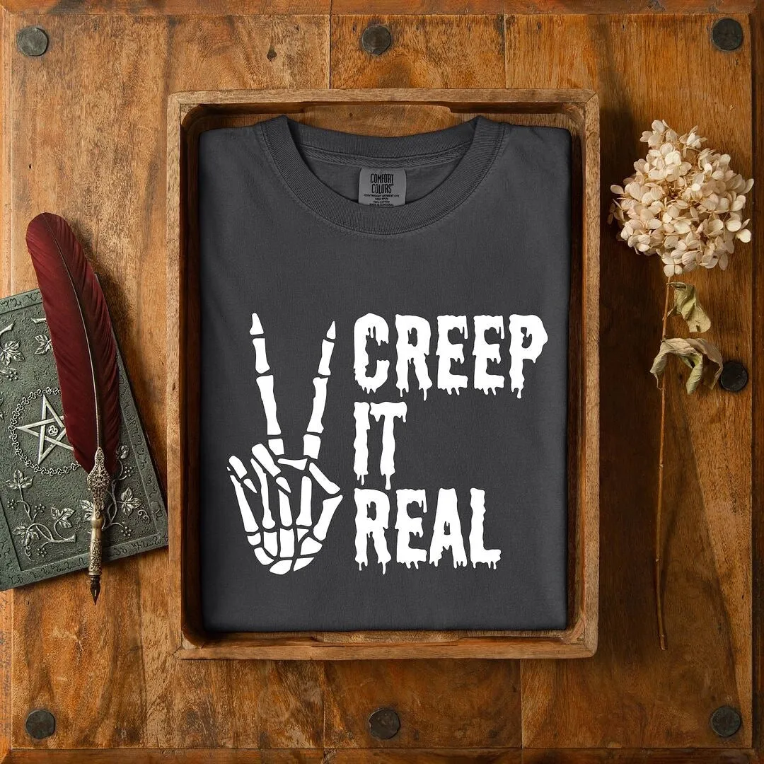 Creep It Real Peace Garment Dyed Tee sold by Zulily