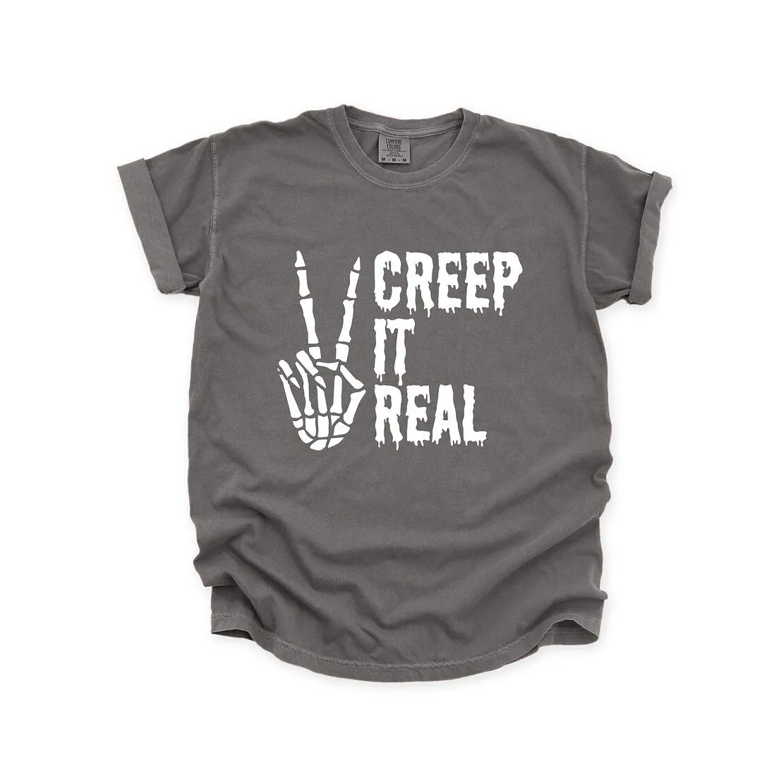 Creep It Real Peace Garment Dyed Tee sold by Zulily product image thumbnail 2