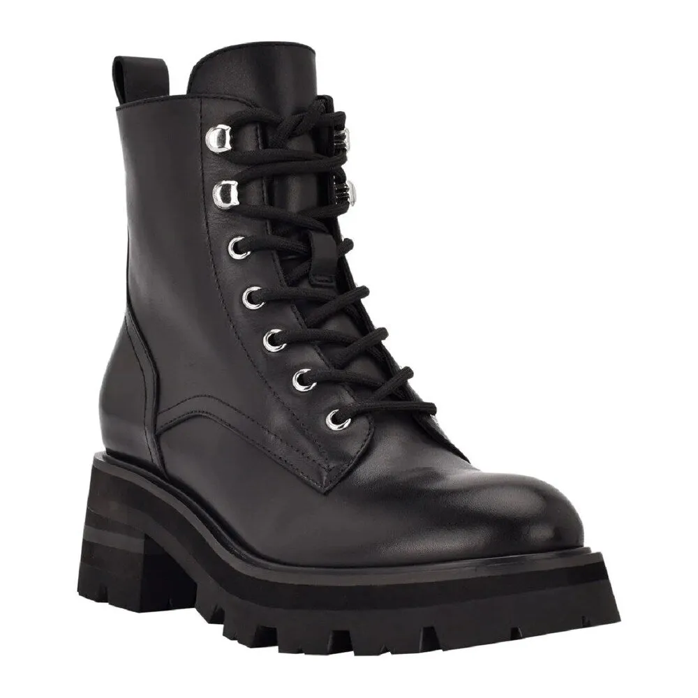 Marc Fisher Women's Lucien Lace Up Booties Black Size 6.5 M - 6.5 M sold by Zulily