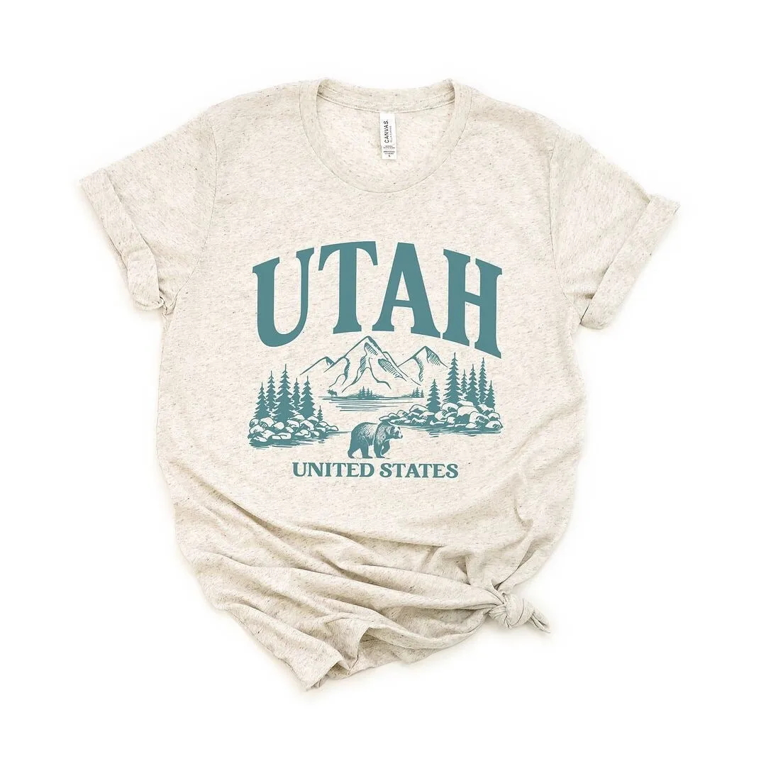 Utah Forest Scene Short Sleeve Tee sold by Zulily product image thumbnail 2