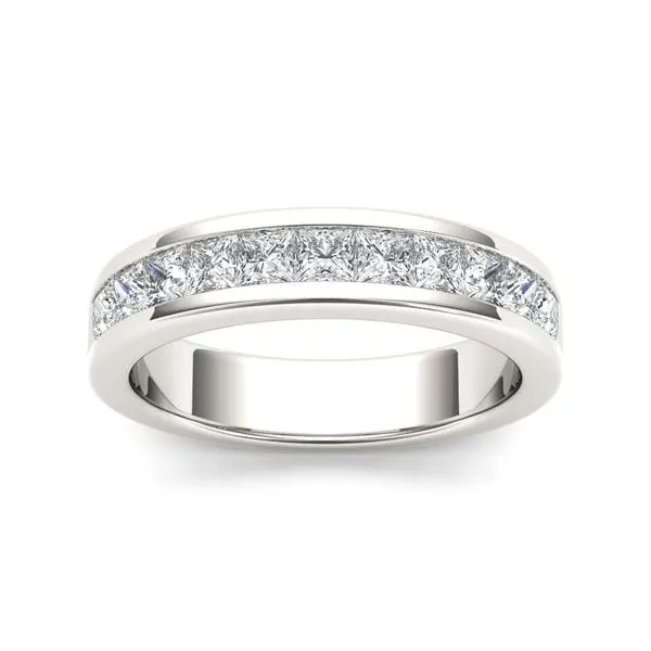 De Couer 14k White Gold 1ct TDW Diamond Women's Wedding Band - White H-I sold by Zulily