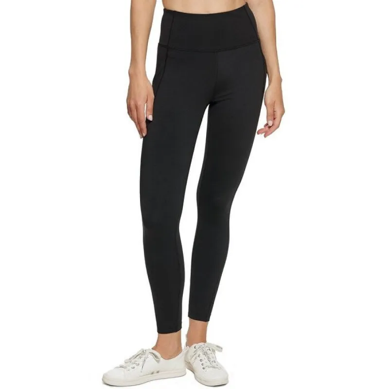 Calvin Klein Women's Super High Waist Compression Tights Black Size Small made by Calvin Klein
