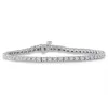 AGS Certified 2 Carat TW Classic Diamond Tennis Bracelet in 10K White Gold sold by Zulily