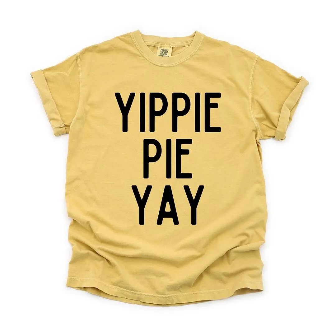 Yippie Pie Yay Garment Dyed Tee sold by Zulily product image thumbnail 2