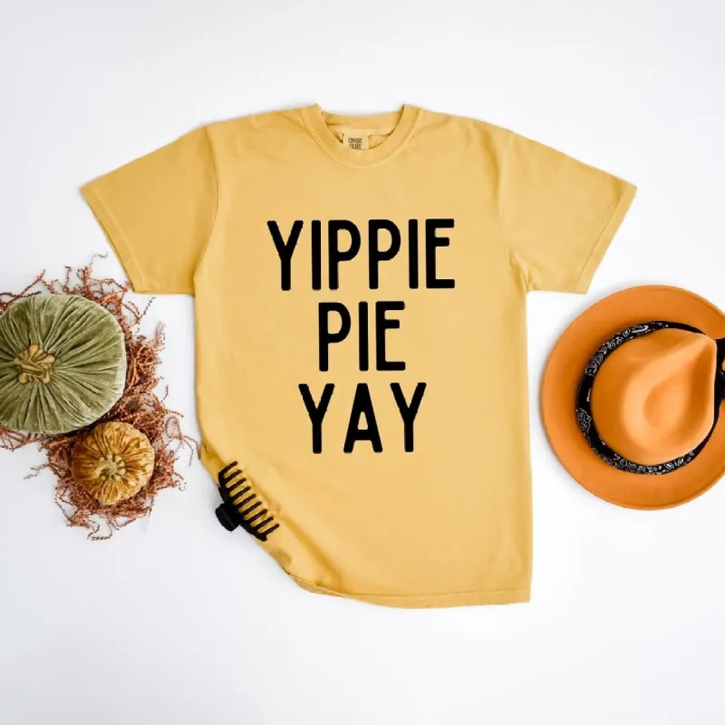 Yippie Pie Yay Garment Dyed Tee sold by Zulily