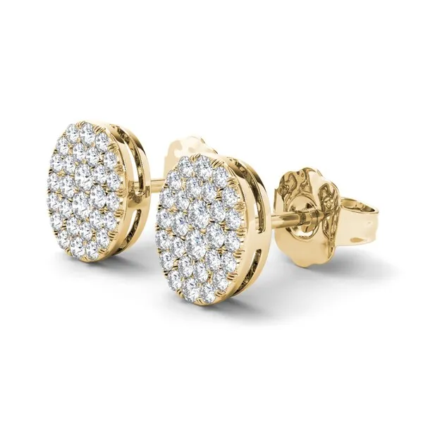 De Couer IGI Certified 1/5ct TDW Diamond Cluster Earring - White sold by Zulily product image thumbnail 2