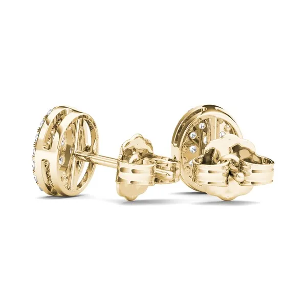 De Couer IGI Certified 1/5ct TDW Diamond Cluster Earring - White sold by Zulily product image thumbnail 3