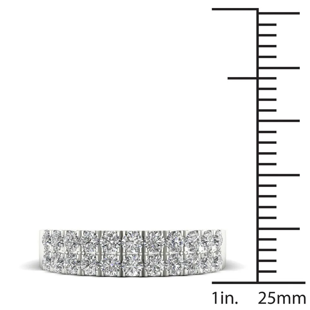 De Couer 3/4ct TDW Diamond Wedding Band sold by Zulily product image thumbnail 4