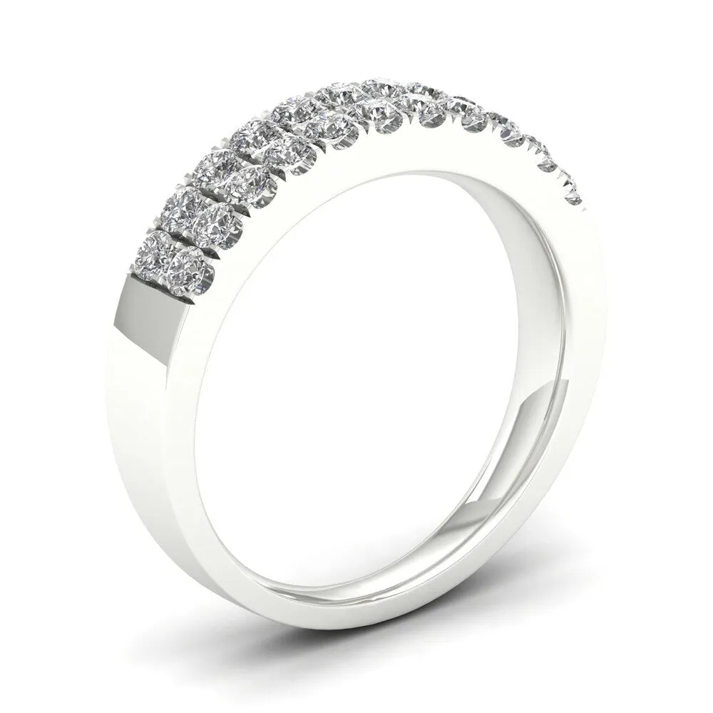 De Couer 3/4ct TDW Diamond Wedding Band sold by Zulily product image thumbnail 2