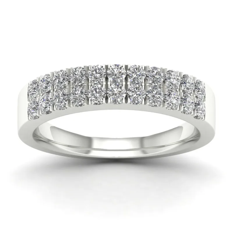 De Couer 3/4ct TDW Diamond Wedding Band sold by Zulily