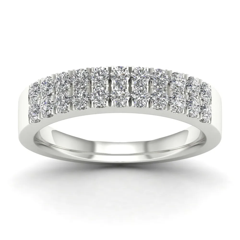 De Couer 3/4ct TDW Diamond Wedding Band sold by Zulily