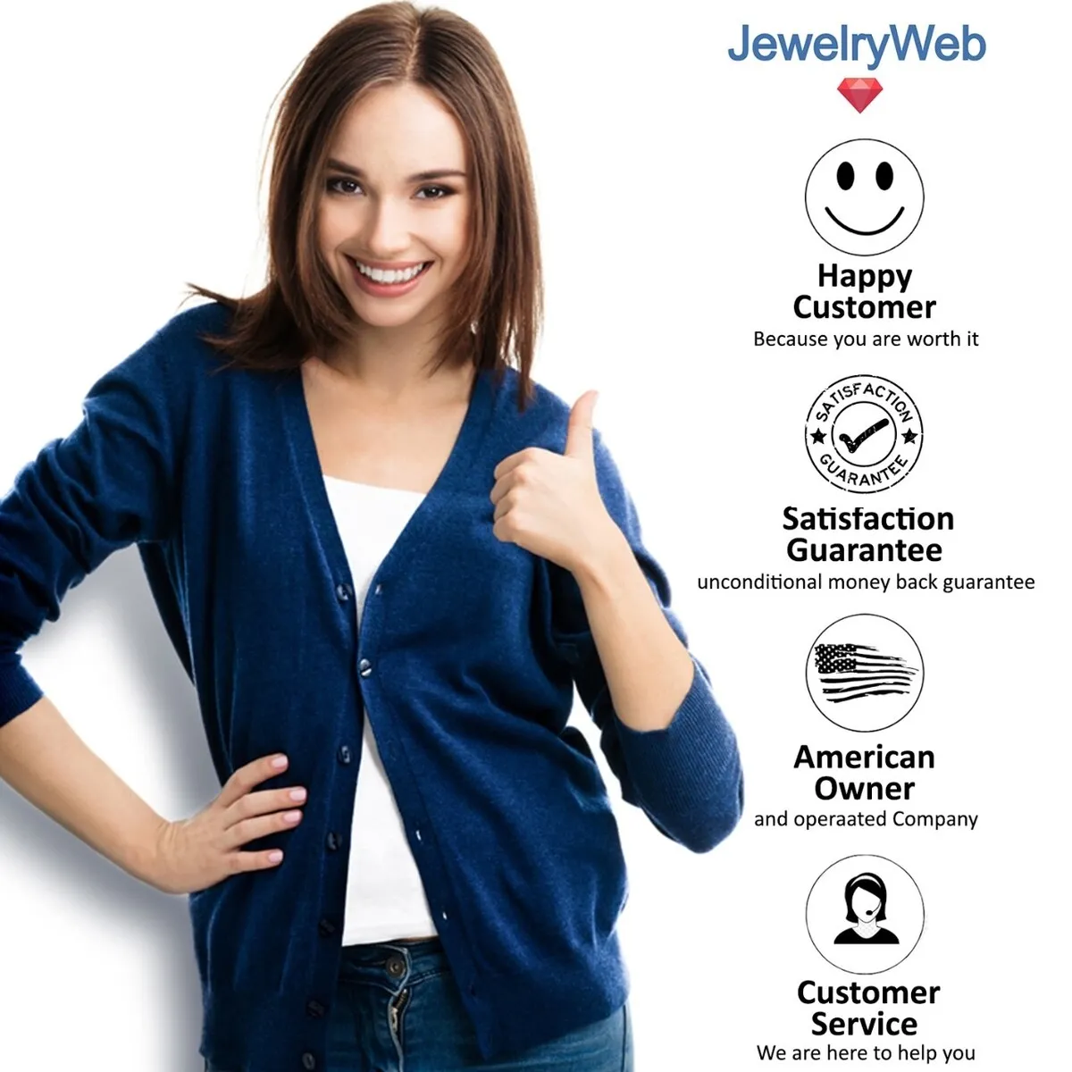 Curata 14K Two-tone Gold 10" Dangle Heart Anklet With Spring Ring Clasp sold by Zulily product image thumbnail 3