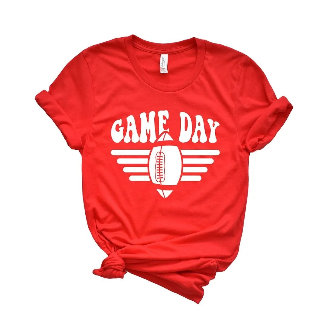 Football Game Day Stripes Short Sleeve Tee sold by Zulily product image thumbnail 2