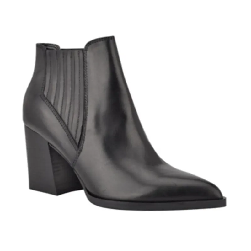 Marc Fisher Women's Ellard Pointy Toe Bootie Shoes Black Size 11 M sold by Zulily