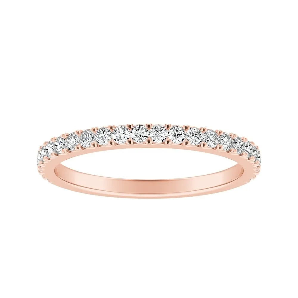 Auriya 1/3ctw Classic Diamond Anniversary Wedding Band 14k Gold sold by Zulily product image thumbnail 3