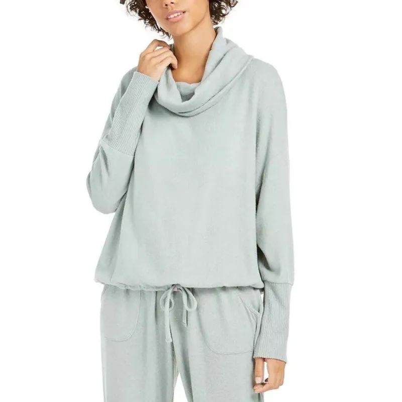 Hippie Rose Juniors' Cozy Funnel-Neck Pullover Gray Size Medium sold by Zulily