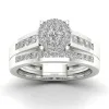 De Couer IGI Certified 3/4ct TDW Diamond Cluster Bridal Sets sold by Zulily