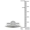 De Couer IGI Certified 3/4ct TDW Diamond Cluster Bridal Sets sold by Zulily