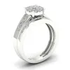 De Couer IGI Certified 3/4ct TDW Diamond Cluster Bridal Sets sold by Zulily