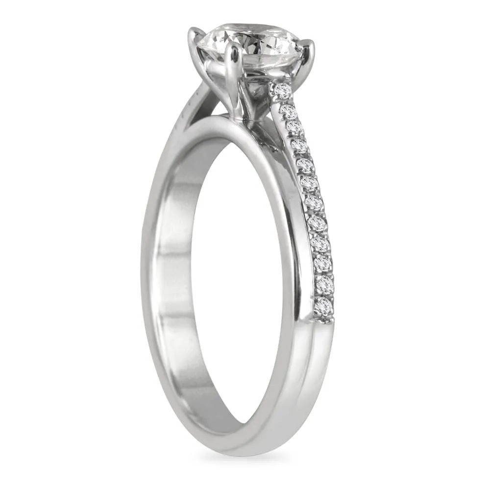 AGS Certified 1 2/5 Carat TW Diamond Three Piece Bridal Set in 14K White Gold (J-K Color, I2-I3 Clarity) sold by Zulily product image thumbnail 3