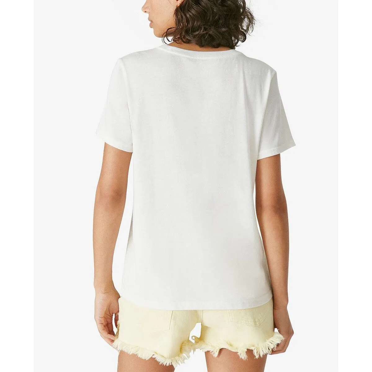 Lucky Brand Women's Bad Moon Rising Graphic Tee White Size Large sold by Zulily product image thumbnail 2