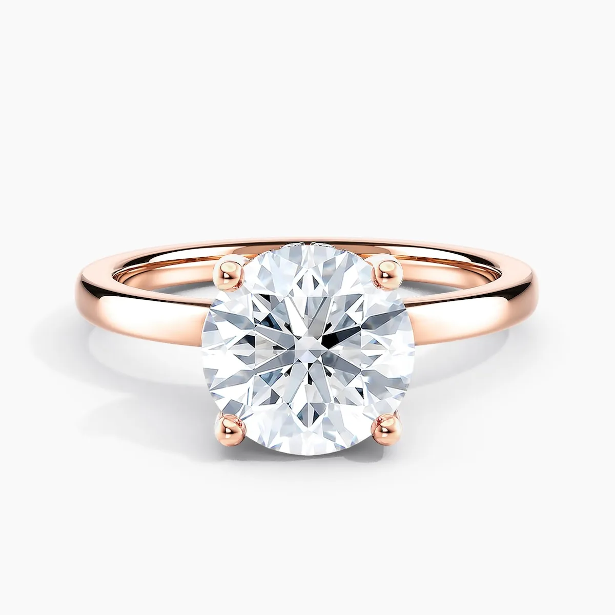 Auriya 14k Gold 0.90ctw Round Hidden-Halo Lab Grown Diamond Engagement Ring sold by Zulily product image thumbnail 3