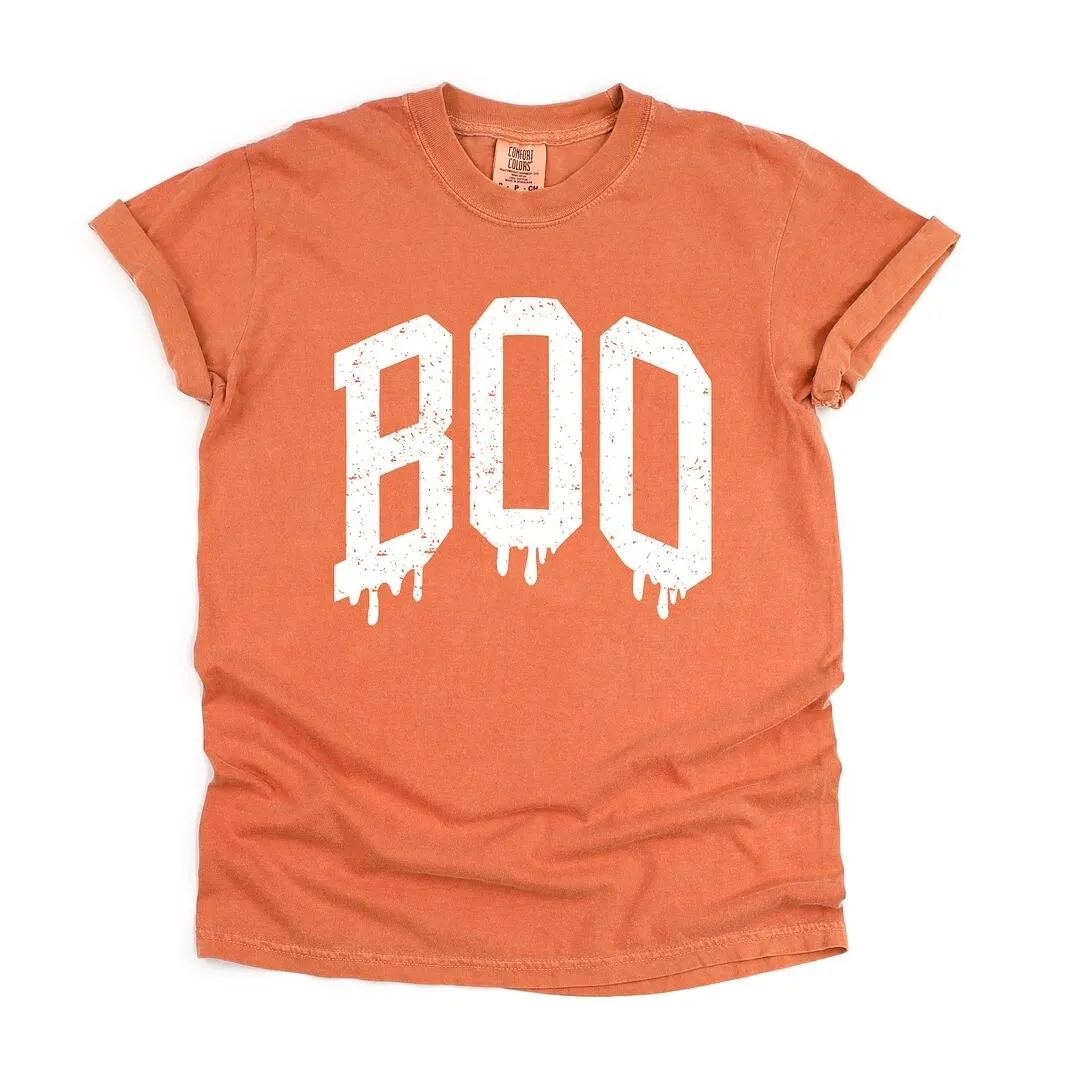 Boo Distressed Garment Dyed Tee sold by Zulily product image thumbnail 2