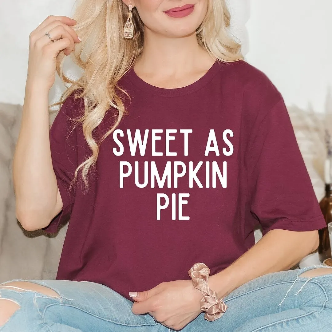 Sweet As Pumpkin Pie Short Sleeve Tee sold by Zulily product image thumbnail 3