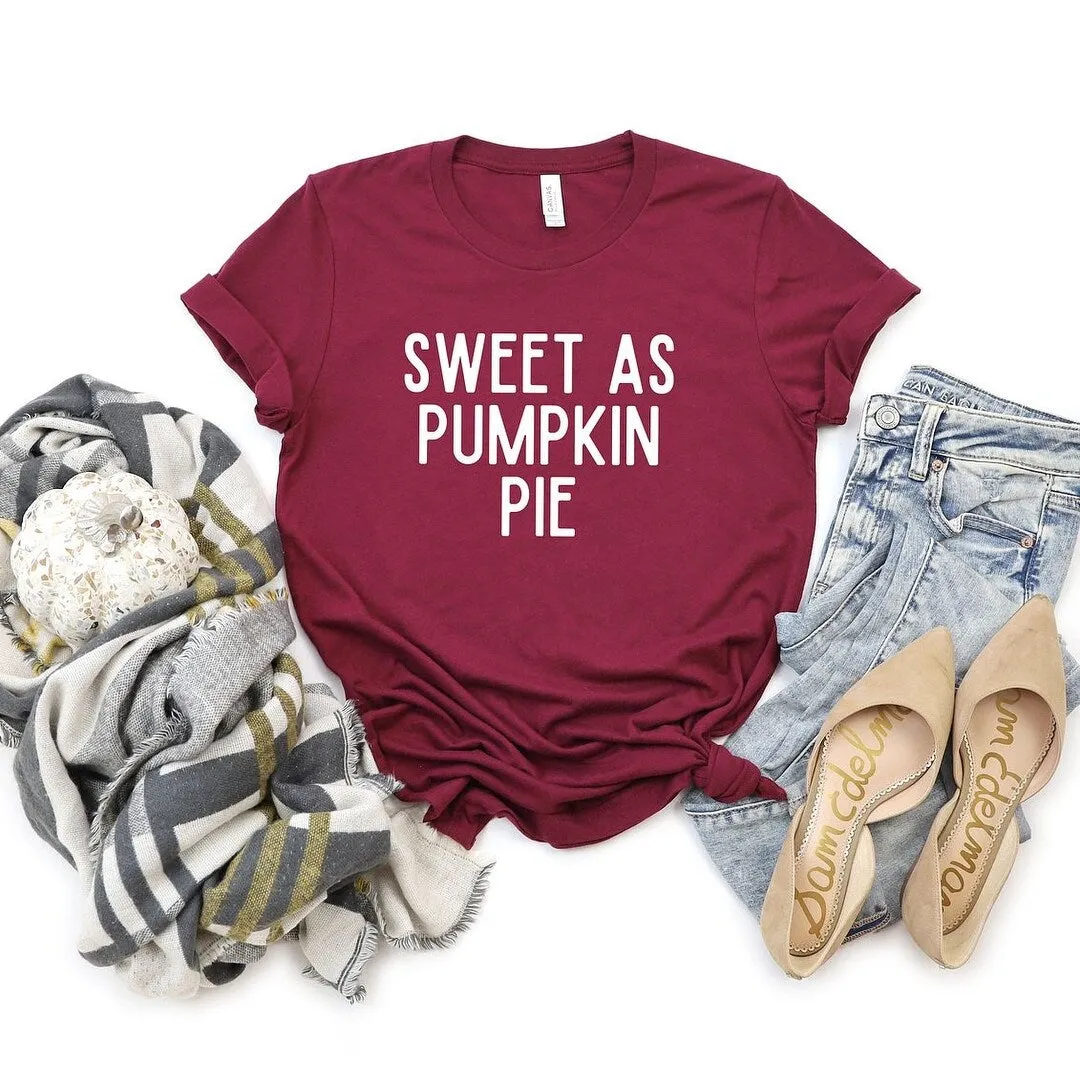 Sweet As Pumpkin Pie Short Sleeve Tee sold by Zulily