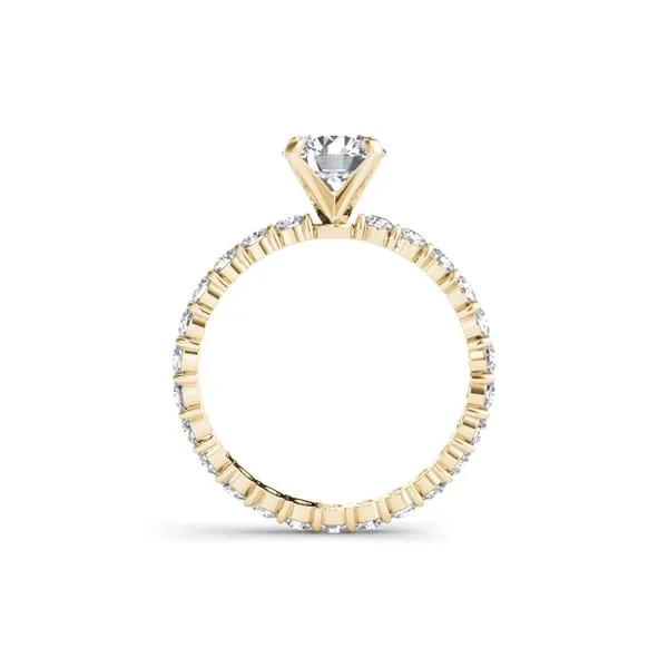 De Couer 14k Yellow Gold 2 1/2ct TDW Diamond Engagement Ring sold by Zulily product image thumbnail 2