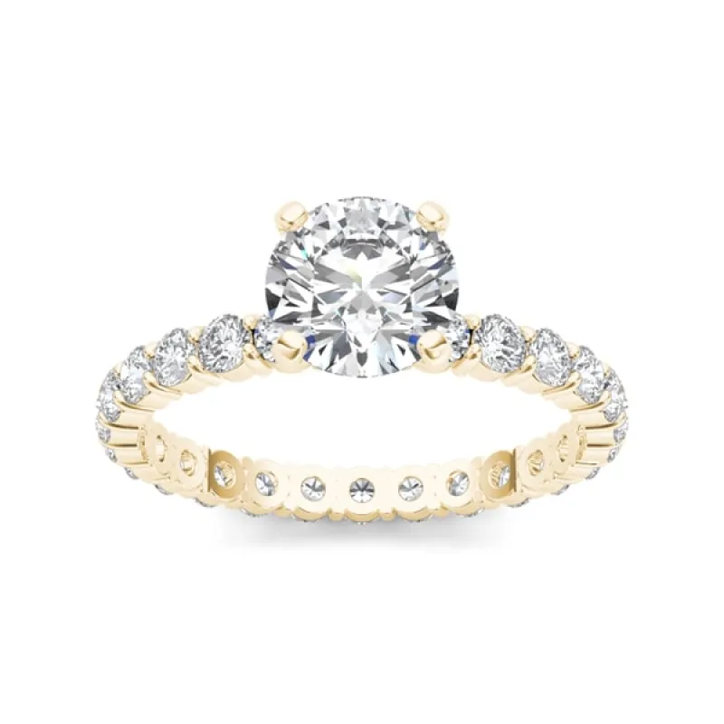 De Couer 14k Yellow Gold 2 1/2ct TDW Diamond Engagement Ring sold by Zulily